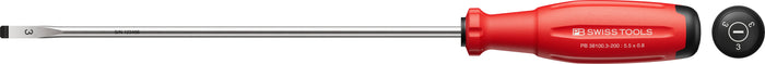 PB Swiss 38100 SwissGrip Evo Slotted Screwdriver 0.8 x 5.5 x 200mm