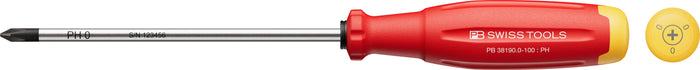 PB Swiss 38190 SwissGrip Evo Phillips Screwdriver PH0 x 100mm