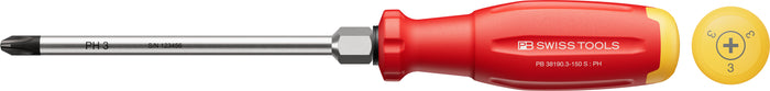 PB Swiss SwissGrip Evo Phillips Screwdriver with Hex Wrench Section PH3 x 150mm