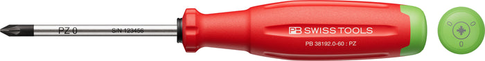 PB Swiss SwissGrip Evo Pozidriv Screwdriver PZ0 x 60mm