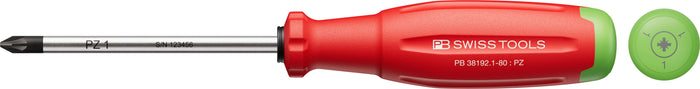 PB Swiss SwissGrip Evo Pozidriv Screwdriver PZ1 x 80mm