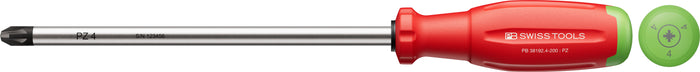 PB Swiss SwissGrip Evo Pozidriv Screwdriver PZ4 x 200mm