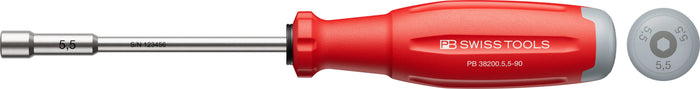 PB Swiss SwissGrip Evo Socket Screwdriver for Hex Screws 5.5 x 90mm