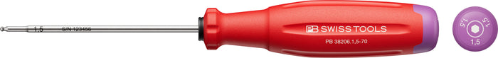 PB Swiss SwissGrip Evo Hex Ball Point Screwdriver 1.5 x 70mm