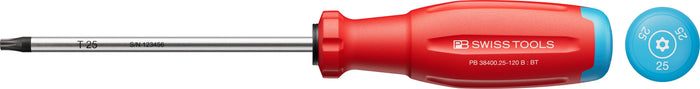 PB Swiss SwissGrip Evo Torx Screwdriver with Bore Hole TX25 x 120mm