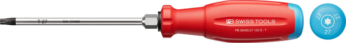 PB Swiss SwissGrip Evo Torx Screwdriver with Hex Wrench Section TX27 x 125mm