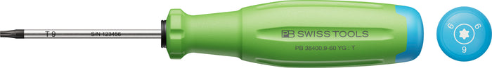 PB Swiss RainBow SwissGrip Evo Torx Screwdriver TX9 x 60mm YG