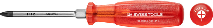 PB Swiss Multicraft Phillips Cross Screwdriver PH2 x 100mm