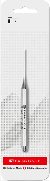 PB Swiss 750 Pin Punch Drift Punch Octagonal 2mm Point in Skin Pack