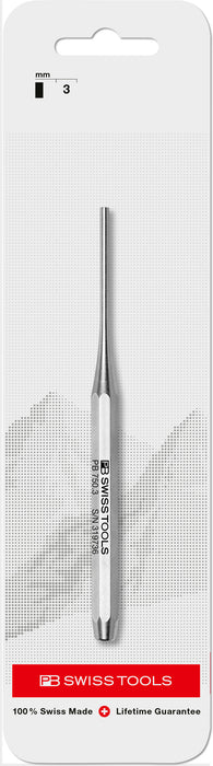 PB Swiss 750 Pin Punch Drift Punch Octagonal 3mm Point in Skin Pack
