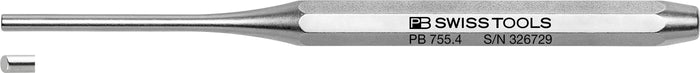 PB Swiss 755 Pin Punch Drift Punch Octagonal Long 4mm x 150mm