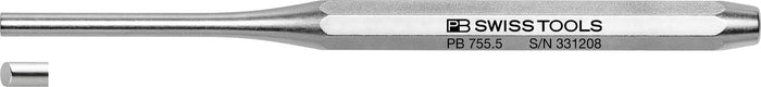 PB Swiss 755 Pin Punch Drift Punch Octagonal Long 5mm x 150mm