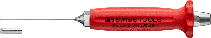 PB Swiss 758 Pin Punch, Drift Punch Octagonal with Handle 2mm
