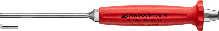 PB Swiss 758 Pin Punch, Drift Punch Octagonal with Handle 4mm