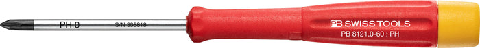 PB Swiss 8121 Electronics Phillips Screwdriver PH0 x 60mm