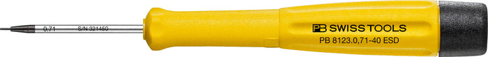 PB Swiss ESD Screwdriver for Hex Socket Screws 0.71 x 40mm
