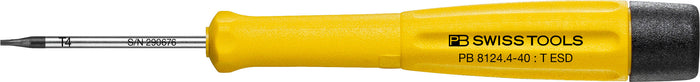 PB Swiss ESD Screwdriver for TX Screws TX4 x 40mm