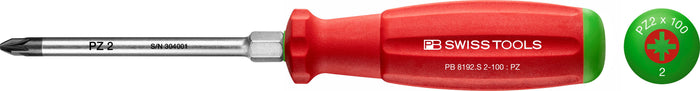 PB Swiss 8192 S SwissGrip Pozidriv Screwdriver PZ2