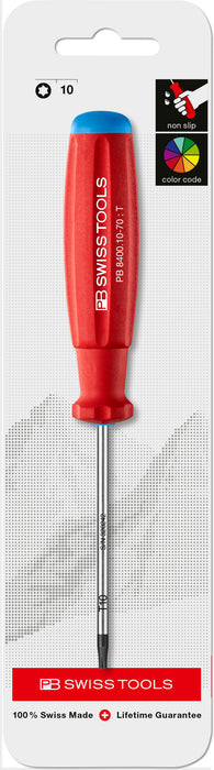 PB Swiss Torx TX10 SwissGrip Screwdriver in Skin Pack