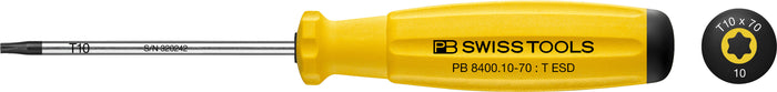 PB Swiss Torx TX10 SwissGrip ESD Screwdriver