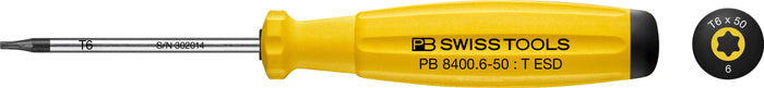 PB Swiss Torx TX6 SwissGrip ESD Screwdriver