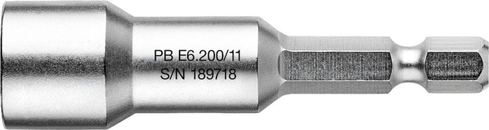 PB Swiss E6.200/11 Socket Wrench Bit Design E 6.3 (1/4