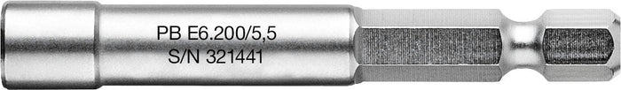 PB Swiss E6.200/5.5 Socket Wrench Bit Design E 6.3 (1/4