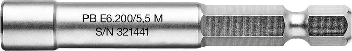 PB Swiss E6.200/5.5M Socket Wrench Bit Design E 6.3 (1/4
