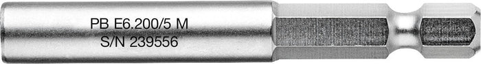 PB Swiss E6.200/5M Socket Wrench Bit Design E 6.3 (1/4