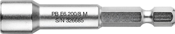 PB Swiss E6.200/8M Socket Wrench Bit Design E 6.3 (1/4