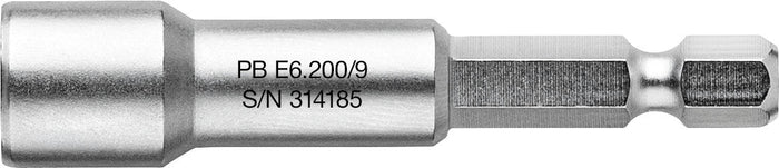 PB Swiss E6.200/9 Socket Wrench Bit Design E 6.3 (1/4
