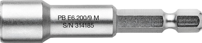 PB Swiss E6.200/9M Socket Wrench Bit Design E 6.3 (1/4