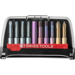 PB Swiss E6 700 BC PrecisionBits E6 Set in BitCase 10 Pce PH/TX/Hex