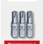 PB Swiss PrecisionBit Shape E 6.3 Torx TX30 3 Piece in Skin Pack