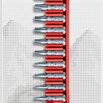 PB Swiss C6 705 CN PrecisionBits C6 Set in BitBlock 10 Pce Torx