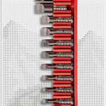 PB Swiss C6 707 CN PrecisionBits C6 Set in BitBlock 10 Pce Slotted