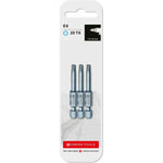 PB Swiss PrecisionBit Shape E 6.3 Torx TX20 3 Piece in Skin Pack