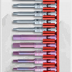 PB Swiss E6 704 CN PrecisionBits E6 Set in BitBlock 10 Pce Hex/Torx