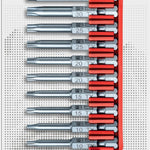 PB Swiss E6 705 CN PrecisionBits E6 Set in BitBlock 10 Pce Torx