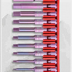 PB Swiss E6 713 CN PrecisionBits E6 Set in BitBlock 10 Pce Hex
