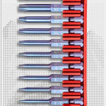 PB Swiss E6 716 CN PrecisionBits E6 Set in BitBlock 10 Pce Torx Plus
