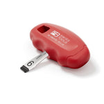 PB Swiss Slotted Cross-Handle Screwdriver 10mm with Finger Grooves