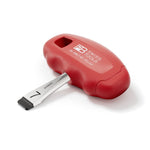 PB Swiss Slotted Cross-Handle Screwdriver 13mm with Finger Grooves in Skin Pack