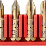 PB Swiss C6 701 CN PrecisionBits C6 Set in BitBlock 10 Pce SL/PH/PZ