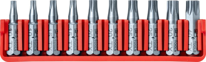 PB Swiss C6 705 CN PrecisionBits C6 Set in BitBlock 10 Pce Torx