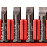 PB Swiss C6 707 CN PrecisionBits C6 Set in BitBlock 10 Pce Slotted