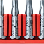 PB Swiss C6 710 CN PrecisionBits C6 Set in BitBlock 10 Pce Torx Security