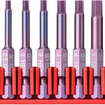 PB Swiss E6 713 CN PrecisionBits E6 Set in BitBlock 10 Pce Hex