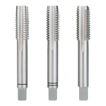 RUKO Hand Tap BSW ≈ DIN 352 HSS 1/4in, 3 Pce