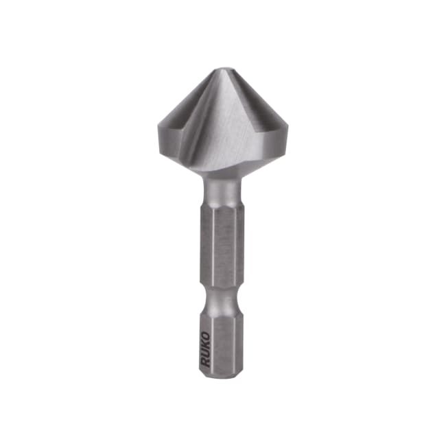 Ruko Taper & Deburring Countersinker Bits 90° Long Series HSS Ø 6.3mm 102313